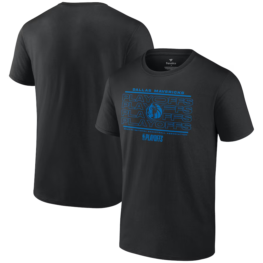 Men 2024 NBA Dallas Mavericks black Tshirts